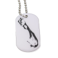 Factory Wholesale personnalisé personnalisé Pet Identity Metal Dog Tag Identity Marque